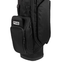 Ping Hoofer Stand Bag -EliteGolf Store ping 2023 hoofer stand bag black detail4 itempicture