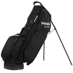 Ping Hoofer Stand Bag -EliteGolf Store ping 2023 hoofer stand bag black itempicture