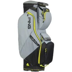 Ping Traverse Cart Bag -EliteGolf Store ping 2023 traverse cart bag iron black neon yellow itempicture