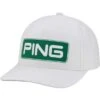 Ping Looper Tour Snapback Hat -EliteGolf Store ping looper tour snapback hat white front itempicture
