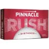 Pinnacle Rush 15-Pack White Personalized Golf Balls -EliteGolf Store pinnacle rush 15 pack white golf balls 2019 itempicture