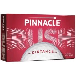 Pinnacle Rush 15-Pack White Personalized Golf Balls