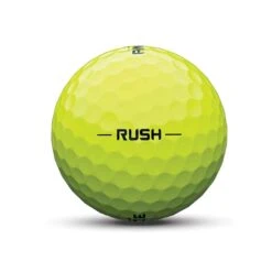 Pinnacle Rush 15-Pack Yellow Personalized Golf Balls -EliteGolf Store pinnacle rush 15 pack yellow golf balls 2019 ball stamp itempicture