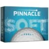 Pinnacle Soft White Personalized Golf Balls -EliteGolf Store pinnacle soft 12 pack white golf balls 2019 itempicture