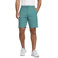 Puma 101 North 9 Inch Shorts 13 Puma 101 North 9 Inch Shorts -EliteGolf Store puma 101 north 9 inch shorts green lagoon front itempicture