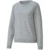 Puma Women's Cloudspun Crewneck 1 Puma Women's Cloudspun Crewneck -EliteGolf Store puma 2021 womens cloudspun crewneck light grey itempicture