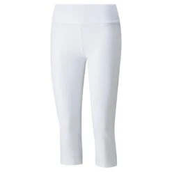 Puma Women's PWRSHAPE Capri -EliteGolf Store puma 2022 womens pwrshape capri white itempicture