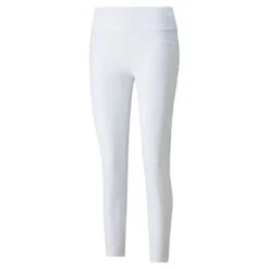 Puma Women's PWRSHAPE Pants 18 Puma Women's PWRSHAPE Pants -EliteGolf Store puma 2022 womens pwrshape pants white itempicture