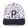 Puma Lagoon P Snapback Hat -EliteGolf Store puma 2023 lagoon p snapback hat white navy blazer itempicture