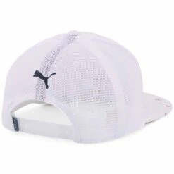 Puma Volition Take Off Hat -EliteGolf Store puma 2023 volition take off hat bright white back itempicture