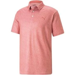 Puma Cloudspun Primary Polo -EliteGolf Store puma cloudspun primary polo heartfelt front itempicture