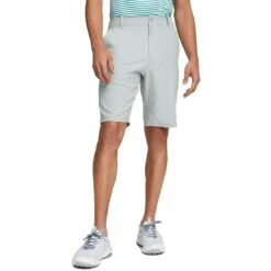 Puma Dealer 10 Inch Shorts -EliteGolf Store puma dealer 10 inch shorts ash grey front copy itempicture