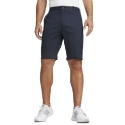 Puma Dealer 10 Inch Shorts -EliteGolf Store puma dealer 10 inch shorts deep navy model itempicture