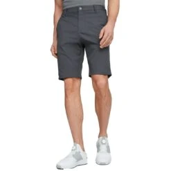 Puma Dealer 10 Inch Shorts -EliteGolf Store puma dealer 10 inch shorts strong grey front itempicture