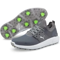 Puma Ignite Articulate Golf Shoes Quiet Shade/Silver -EliteGolf Store puma ignite articulate golf shoes quiet shade silver pair itempicture