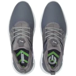 Puma Ignite Articulate Golf Shoes Quiet Shade/Silver -EliteGolf Store puma ignite articulate golf shoes quiet shade silver top itempicture