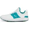 Puma Ignite Articulate Golf Shoes White/Silver/Green Lagoon 1 Puma Ignite Articulate Golf Shoes White/Silver/Green Lagoon -EliteGolf Store puma ignite articulate golf white silver green lagoon 376078 08 profile itempicture