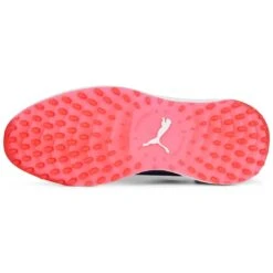 Puma Ignite Elevate Disc Golf Shoes White/Silver/Navy -EliteGolf Store puma ignite elevate disc golf shoes white silver navy 376080 04 bottom itempicture