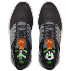 Puma Ignite Elevate Golf Shoes Black/Quiet Shade/Gum 12 Puma Ignite Elevate Golf Shoes Black/Quiet Shade/Gum -EliteGolf Store puma ignite elevate golf shoes black quiet shade gum 376077 07 top itempicture