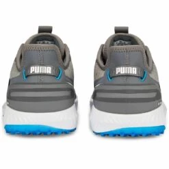 Puma Ignite Elevate Golf Shoes Quiet Shade/Silver -EliteGolf Store puma ignite elevate golf shoes quiet shade silver 376077 03 heel itempicture