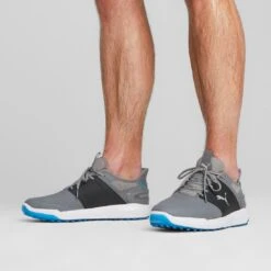 Puma Ignite Elevate Golf Shoes Quiet Shade/Silver -EliteGolf Store puma ignite elevate golf shoes quiet shade silver 376077 03 mod1 itempicture