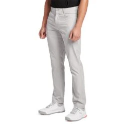 Puma Jackpot 5 Pocket Pants 12 Puma Jackpot 5 Pocket Pants -EliteGolf Store puma jackpot 5 pocket pants high rise front model itempicture