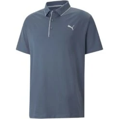 Puma MATTR Bridges Polo -EliteGolf Store puma mattr bridges polo evening sky itempicture