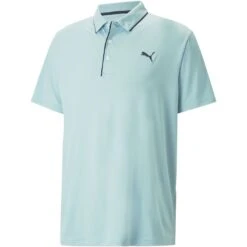 Puma MATTR Bridges Polo -EliteGolf Store puma mattr bridges polo tropical aqua itempicture
