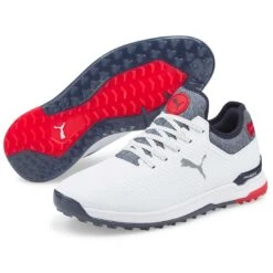 Puma Proadapt Alphacat Golf Shoes White/Navy Blazer/High Risk Red 8 Puma Proadapt Alphacat Golf Shoes White/Navy Blazer/High Risk Red -EliteGolf Store puma proadapt alphacat golf shoes white navy blazer high risk red beauty itempicture