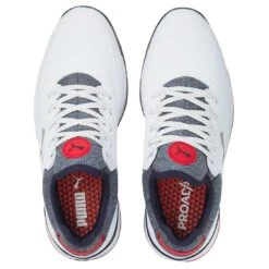 Puma Proadapt Alphacat Golf Shoes White/Navy Blazer/High Risk Red 9 Puma Proadapt Alphacat Golf Shoes White/Navy Blazer/High Risk Red -EliteGolf Store puma proadapt alphacat golf shoes white navy blazer high risk red top itempicture