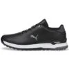 Puma Proadapt Alphacat Leather Golf Shoes Black/Silver 2 Puma Proadapt Alphacat Leather Golf Shoes Black/Silver -EliteGolf Store puma proadapt alphacat leather golf shoes black silver 376044 02 profile itempicture