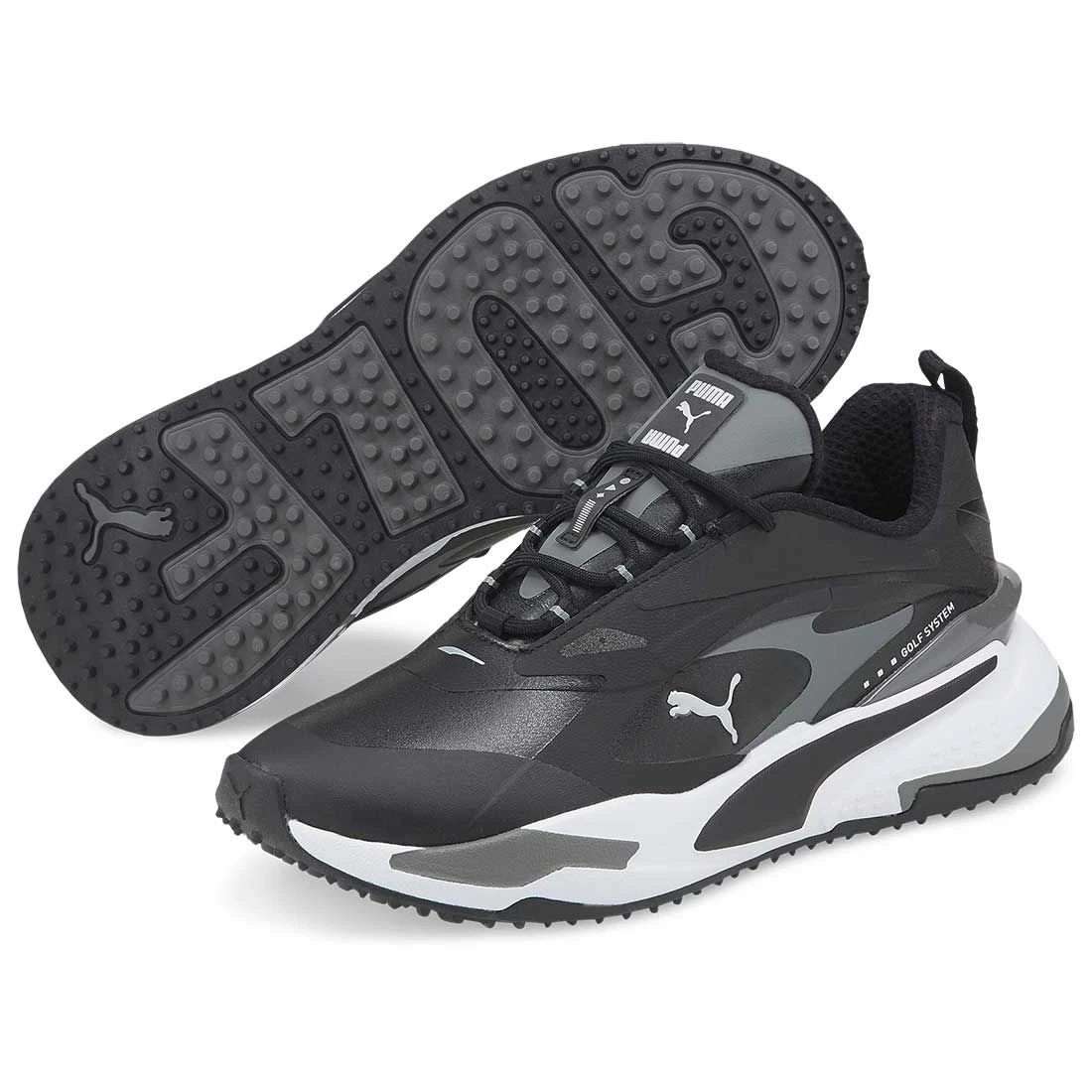 Puma Women's GS-Fast Golf Shoes Black/Black 5 Puma Women's GS-Fast Golf Shoes Black/Black - Image 3