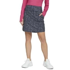 Puma Women's PWRMESH Whitewater Skirt -EliteGolf Store puma womens pwrmesh whitewater skirt navy blazer white itempicture