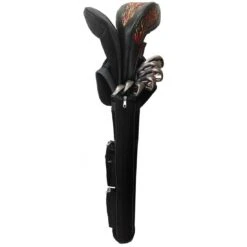 Caddy Daddy Golf Ranger Sunday Bag -EliteGolf Store ranger sunday black grey back