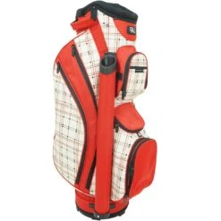 RJ Sports Women's Paradise Cart Bag -EliteGolf Store rj sports 2023 paradise cart bag cherry plaid itempicture
