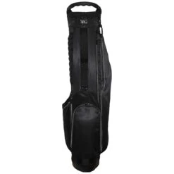 RJ Sports Flash Stand Bag -EliteGolf Store rj sports flash stand bag black front itempicture