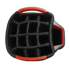 RJ Sports Mission Cart Bag -EliteGolf Store rj sports mission cart bag black red top itempicture