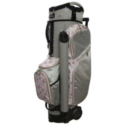 RJ Sports Women's Carter Cart Bag -EliteGolf Store rj sports womens carter cart bag spring pink itempicture