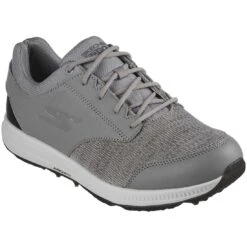 Skechers Arch Fit GO GOLF Elite 5 Range Golf Shoes Grey 9 Skechers Arch Fit GO GOLF Elite 5 Range Golf Shoes Grey -EliteGolf Store sheckers arch fit go golf elite 5 range golf shoes grey front itempicture