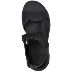 Skechers GO GOLF 600 Sandals Black -EliteGolf Store skechers go golf 600 sandals black top itempicture