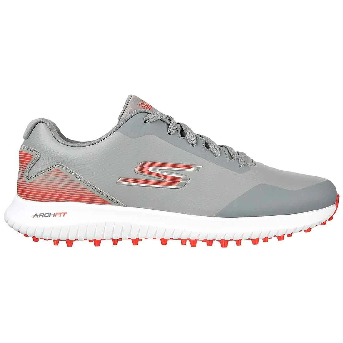 Skechers GO GOLF Max 2 Golf Shoes Grey/Red 3 Skechers GO GOLF Max 2 Golf Shoes Grey/Red