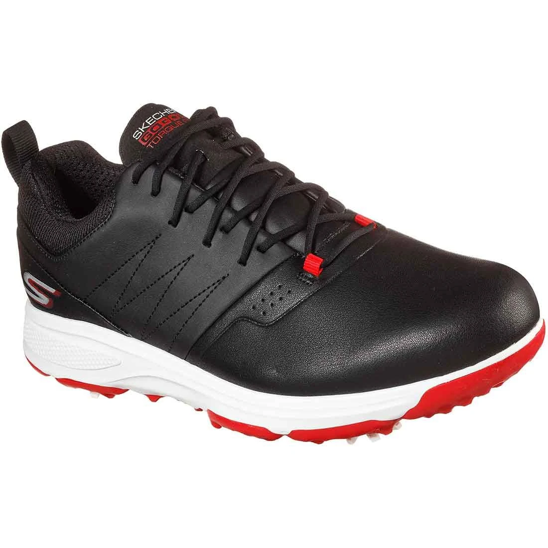 Skechers GO GOLF Torque Pro Golf Shoes Black/Red 4 Skechers GO GOLF Torque Pro Golf Shoes Black/Red - Image 2