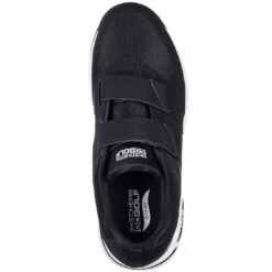 Skechers Women's GO GOLF Arch Fit Front Nine Golf Shoes Black/White -EliteGolf Store skechers womens go golf arch fit front nine golf shoes black white top itempicture