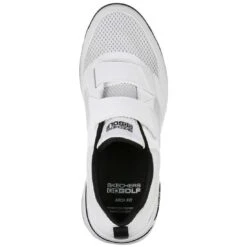 Skechers Women's GO GOLF Arch Fit Front Nine Golf Shoes White/Black -EliteGolf Store skechers womens go golf arch fit front nine golf shoes white black top itempicture