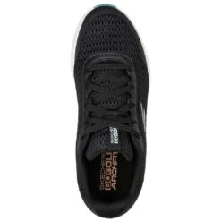 Skechers Women's GO GOLF Max Fairway 3 Golf Shoes Black/Turquoise -EliteGolf Store skechers womens go golf max fairway 3 golf shoes black turquoise top itempicture