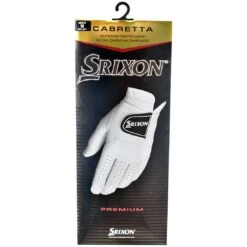 Srixon Women's Cabretta Leather Golf Glove -EliteGolf Store srixon 2021 cabretta leather golf glove package 1