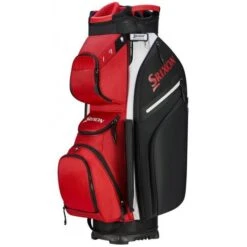 Srixon Premium Cart Bag -EliteGolf Store srixon 2023 premim cart bag red black itempicture
