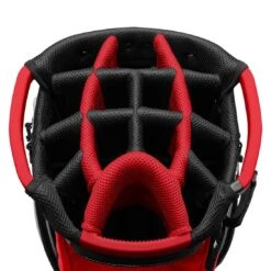 Srixon Premium Cart Bag -EliteGolf Store srixon 2023 premim cart bag red black top itempicture
