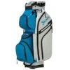 Srixon Premium Cart Bag -EliteGolf Store srixon 2023 premim cartbag aqua grey itempicture