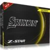 Srixon Z-Star Personalized Yellow Golf Balls -EliteGolf Store srixon z star 8 yellow golf balls lid itempicture